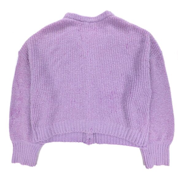 BAUM UND PFERDGARTEN Alpaca Wool Corsica Lofty Cardigan Lavender Soft Girl Y2k - Picture 5 of 7